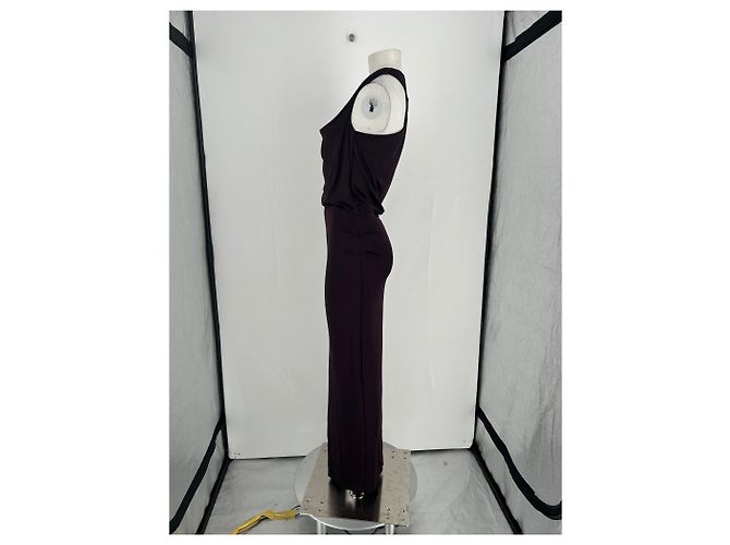 Vestido de punto Hugo Boss morado Púrpura - vista 3