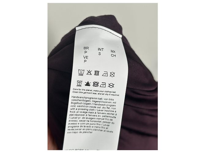 Vestido de punto Hugo Boss morado Púrpura - vista 5