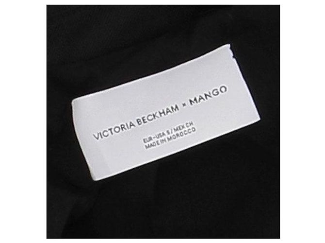 Victoria Beckham Schwarzer Blazer mit quadratischem Schnitt - Ansicht 6