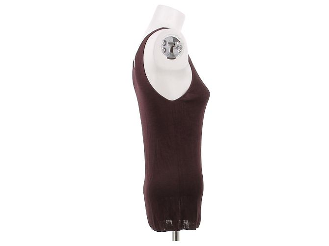 Autre Marque Canotta bordeaux THE FRANKIE SHOP - vista 3
