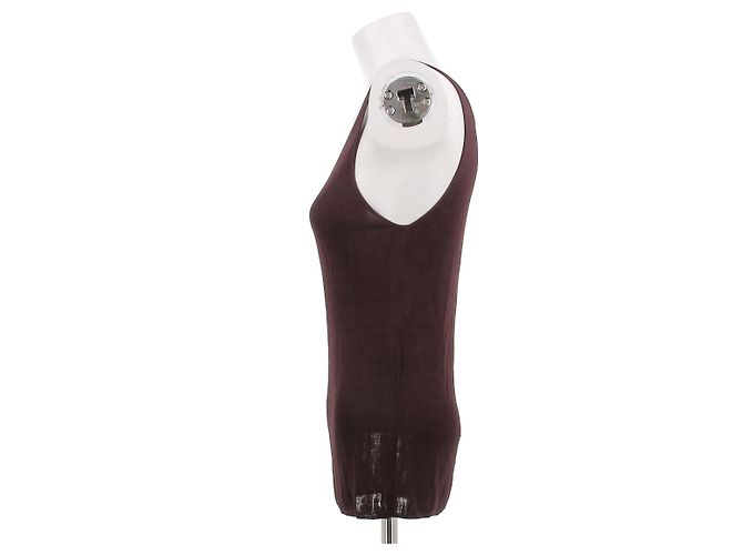 Autre Marque Canotta bordeaux THE FRANKIE SHOP - vista 4