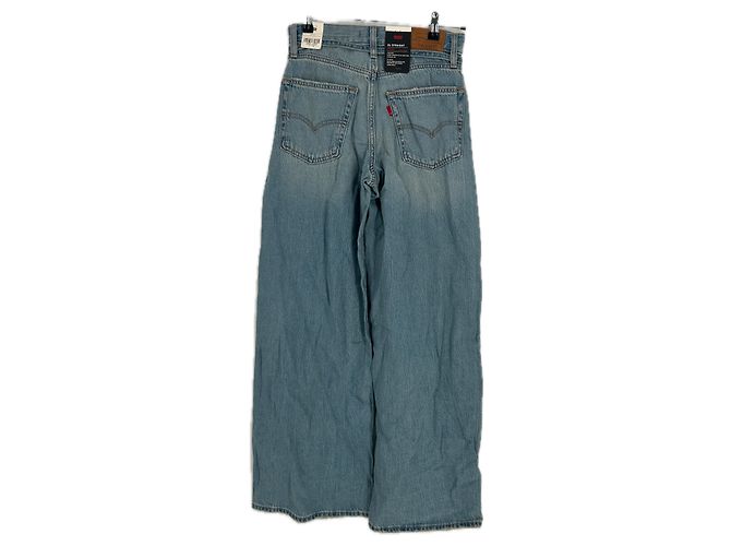 Jeans Levi's XL Straight Leg Blu in Cotone - vista 2