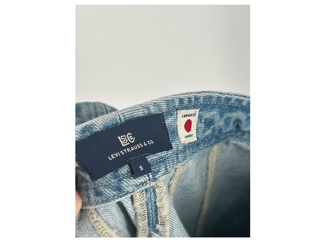 Levi's Falda midi de denim con recortes Azul - vista 3