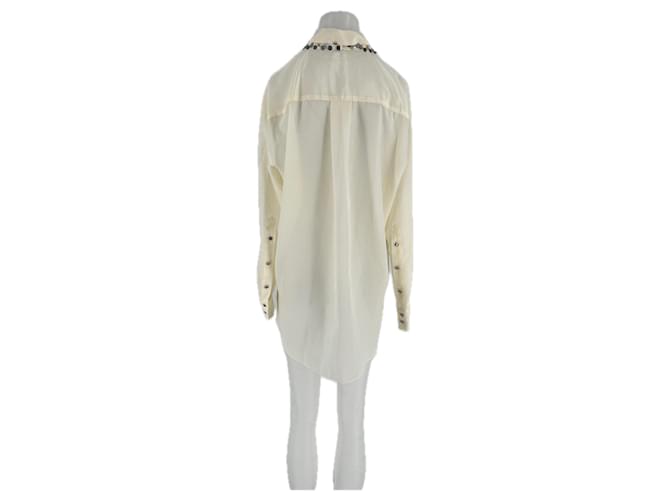 Autre Marque Camicia semitrasparente Beige - vista 2