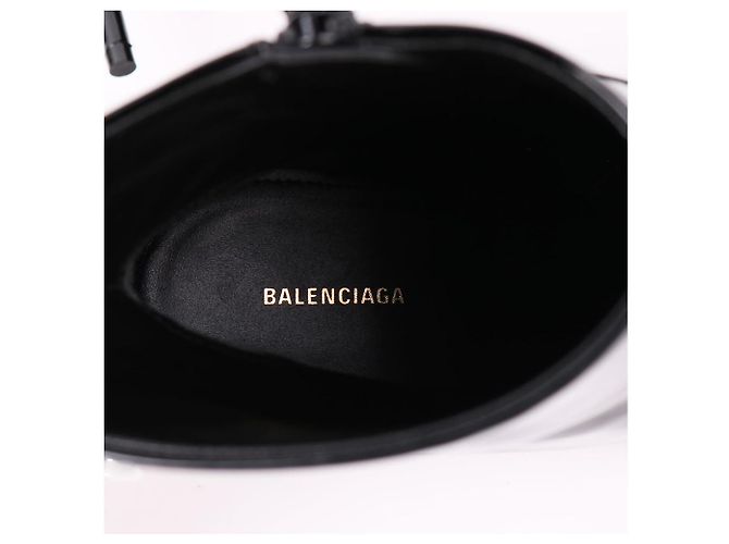 Balenciaga Botines de piel charol negra Negro - vista 11