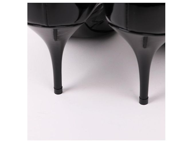 Balenciaga Botines de piel charol negra Negro - vista 9