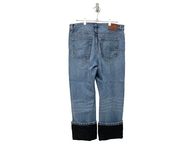 Dior Pantaloni in denim canage in cotone blu - vista 2