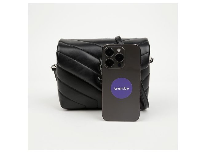 Saint Laurent Borsa Loulou Toy Matelassé Nera Nero - vista 9