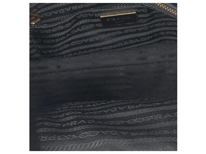 Prada Borsa tote e borsa a tracolla in poliammide nera Nero - vista 7