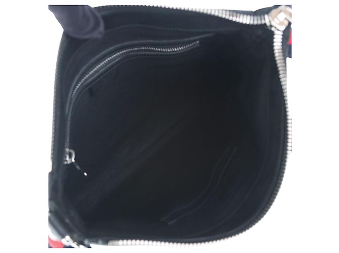 Gucci Borsa a tracolla Messenger GG Supreme Nera Nero - vista 7
