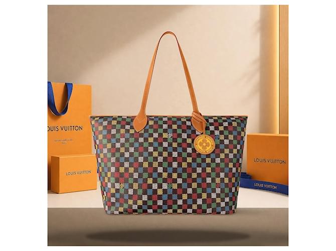 Louis Vuitton Neverfull Multi-Color Multicolore - vista 2