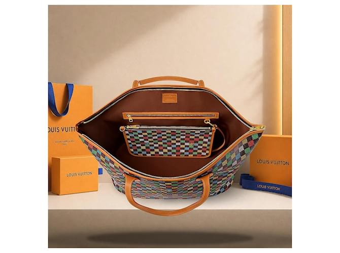 Louis Vuitton Neverfull Multi-Color Multicolore - vista 4