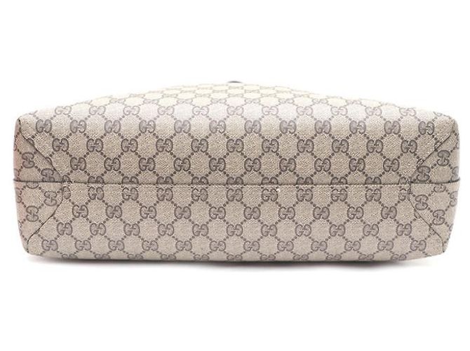 Gucci Borsa Shopper e Borsa a Tracolla Reversibili in PVC con Logo GG Marrone - vista 16