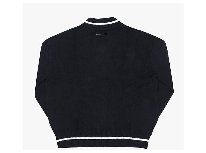 Maison Martin Margiela Strickwaren für Kinder Schwarz - Ansicht 5