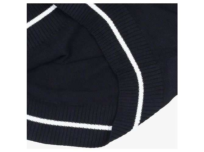 Maison Martin Margiela Strickwaren für Kinder Schwarz - Ansicht 9
