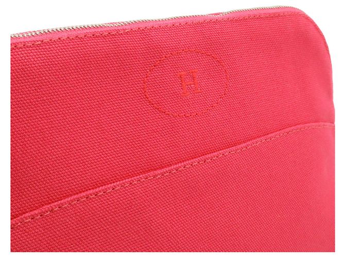 Hermès Borsa Hermes Bolide Pouch 25 Fuschia - vista 6