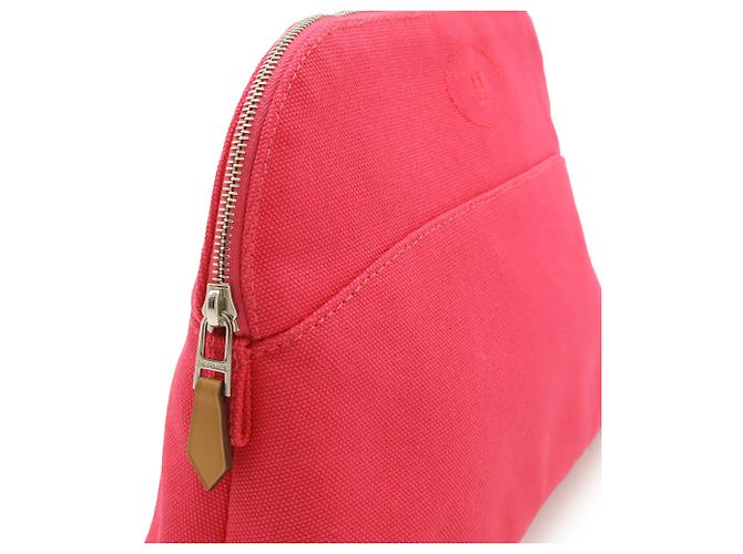 Hermès Borsa Hermes Bolide Pouch 25 Fuschia - vista 7