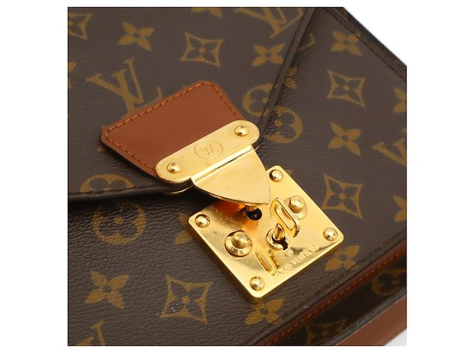 Borsa a mano Louis Vuitton Monogram Monceau 26 Marrone - vista 10
