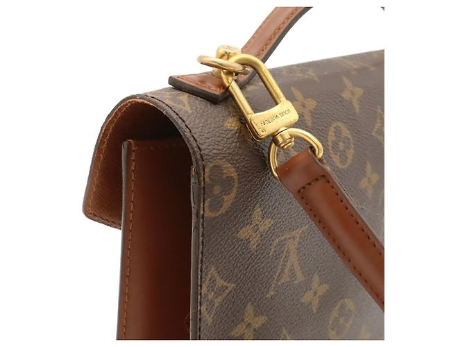 Borsa a mano Louis Vuitton Monogram Monceau 26 Marrone - vista 5