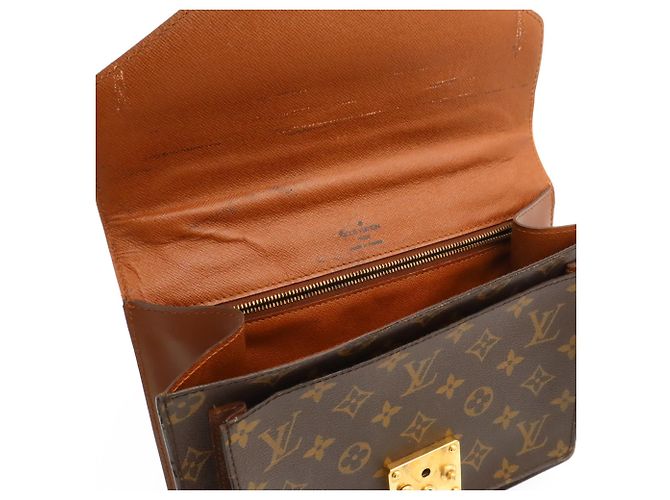 Borsa a mano Louis Vuitton Monogram Monceau 26 Marrone - vista 8