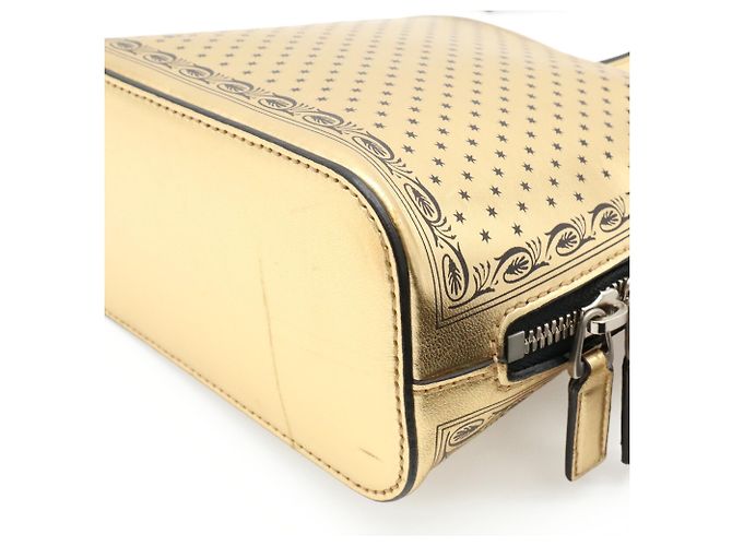 Borsa a tracolla Star GUCCI x SEGA Collaboration Nero D'oro - vista 4