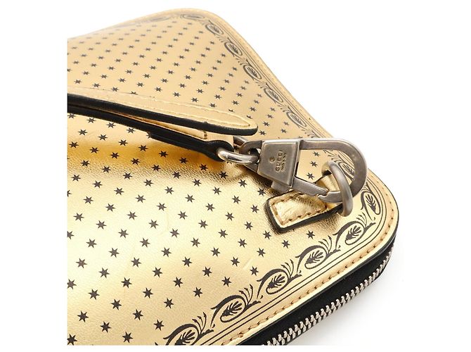 Borsa a tracolla Star GUCCI x SEGA Collaboration Nero D'oro - vista 6