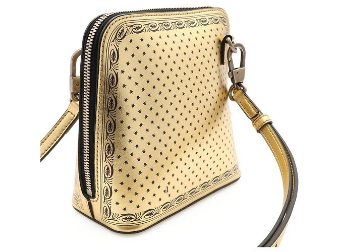 Borsa a tracolla Star GUCCI x SEGA Collaboration Nero D'oro - vista 7
