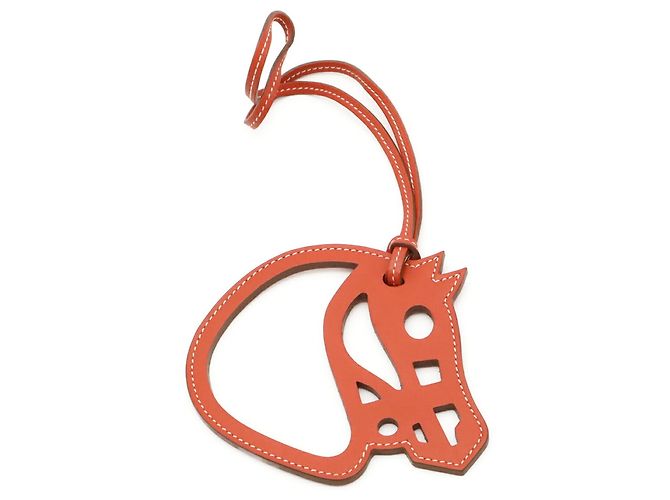 Hermès Charm per borsa HERMES Paddock Cheval in pelle - vista 2