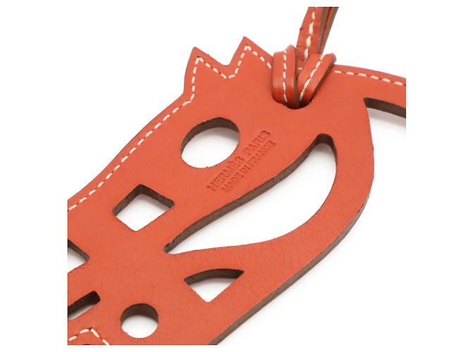 Hermès Charm per borsa HERMES Paddock Cheval in pelle - vista 5