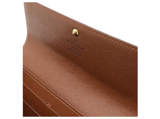 Cartera Larga Louis Vuitton Monogram Castaño - vista 10