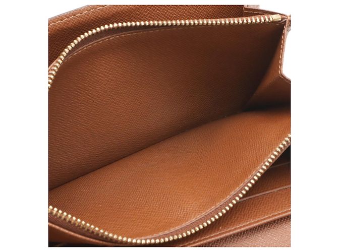 Cartera Larga Louis Vuitton Monogram Castaño - vista 8
