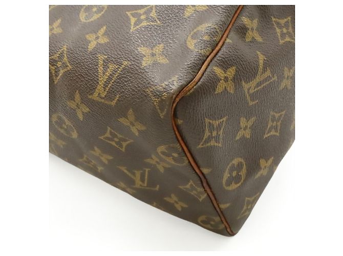 Borsa Louis Vuitton Monogram Speedy 25 Marrone - vista 4