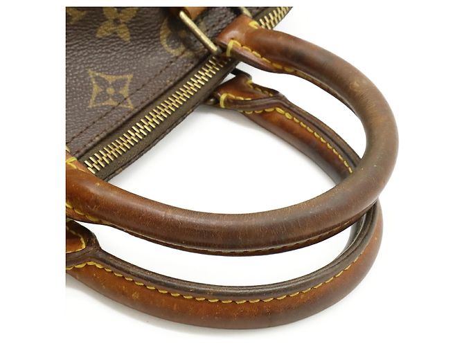 Borsa Louis Vuitton Monogram Speedy 25 Marrone - vista 5