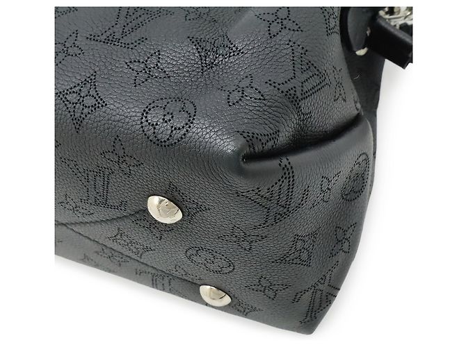 Borsa a tracolla Louis Vuitton Mahina Bella Nero - vista 4