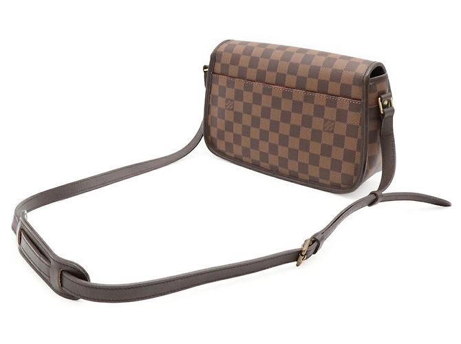 Louis Vuitton Damier Sologne Schultertasche Braun - Ansicht 3