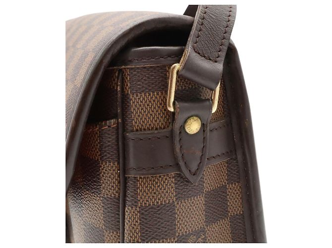 Louis Vuitton Damier Sologne Schultertasche Braun - Ansicht 7