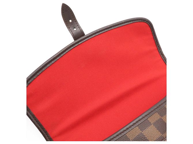 Louis Vuitton Damier Sologne Schultertasche Braun - Ansicht 8