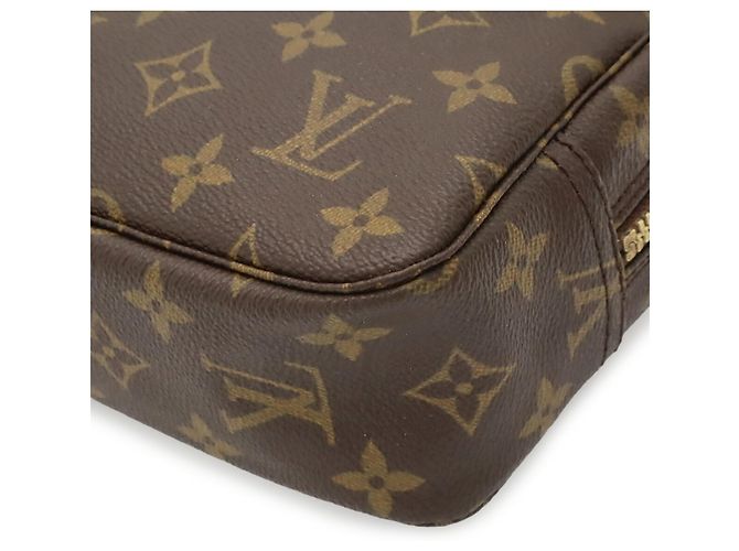 Louis Vuitton Monogram Clutch Handtasche Braun - Ansicht 4