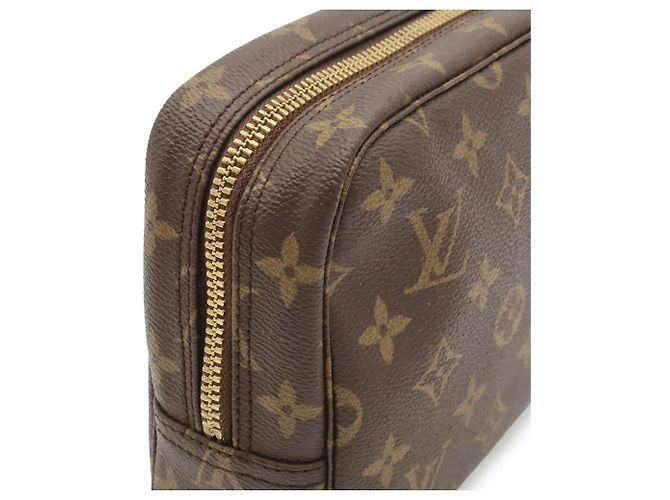 Louis Vuitton Monogram Clutch Handtasche Braun - Ansicht 5