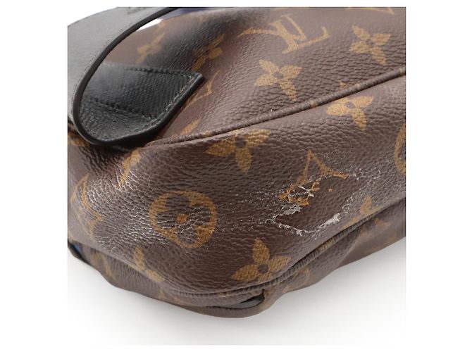 Louis Vuitton Monogram Pacific PM Schultertasche Braun Blau - Ansicht 4
