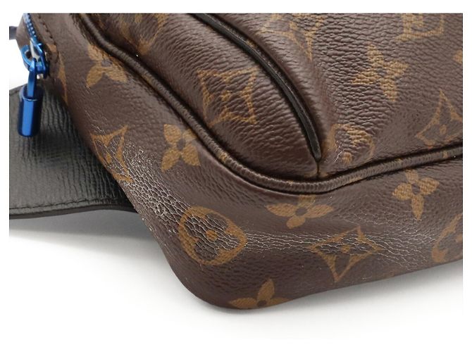 Louis Vuitton Monogram Pacific PM Schultertasche Braun Blau - Ansicht 8