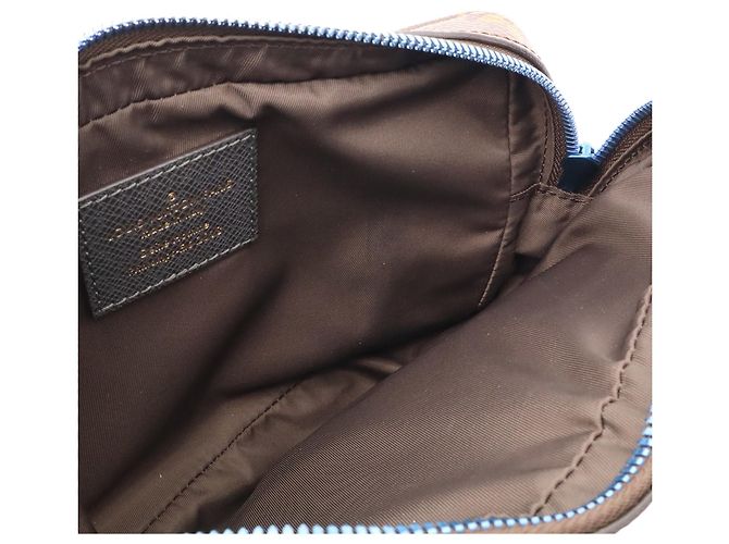 Louis Vuitton Monogram Pacific PM Schultertasche Braun Blau - Ansicht 9