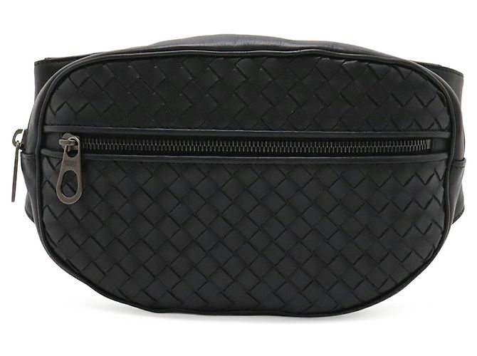 Borsa Sling Intrecciato Bottega Veneta Nero - vista 2
