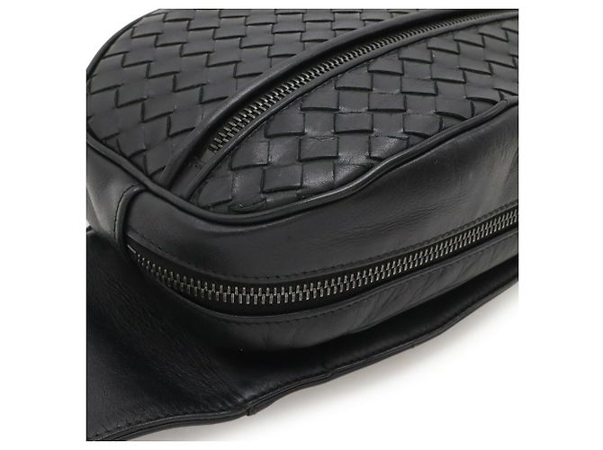 Borsa Sling Intrecciato Bottega Veneta Nero - vista 4