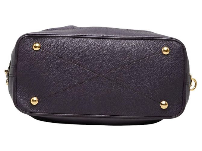 Borsa Louis Vuitton Monogram Mahina Stella PM Porpora - vista 3