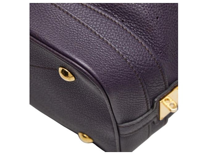 Borsa Louis Vuitton Monogram Mahina Stella PM Porpora - vista 6