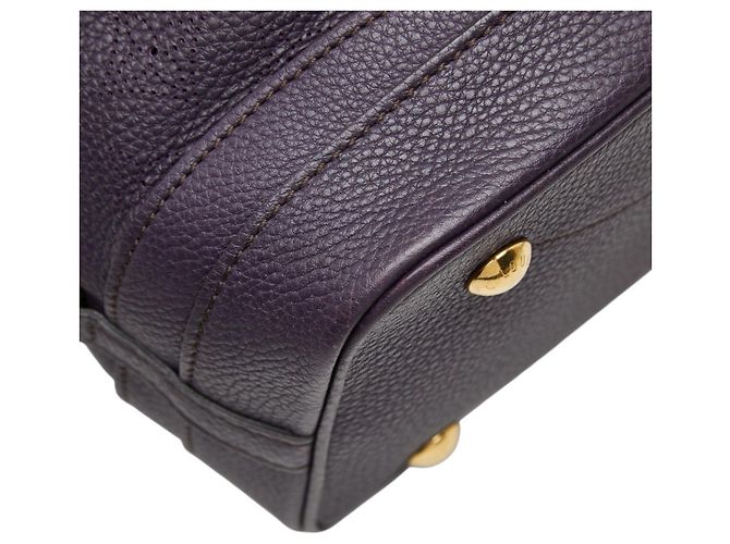 Borsa Louis Vuitton Monogram Mahina Stella PM Porpora - vista 7