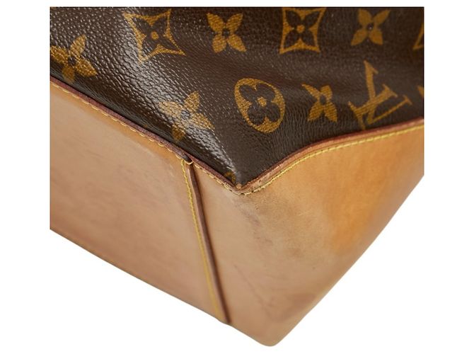 Borsa Cabas Alto Monogram Louis Vuitton Marrone - vista 4