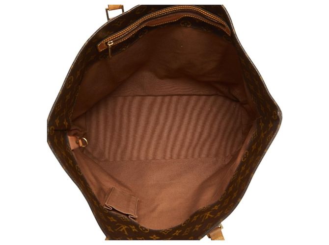 Borsa Cabas Alto Monogram Louis Vuitton Marrone - vista 9