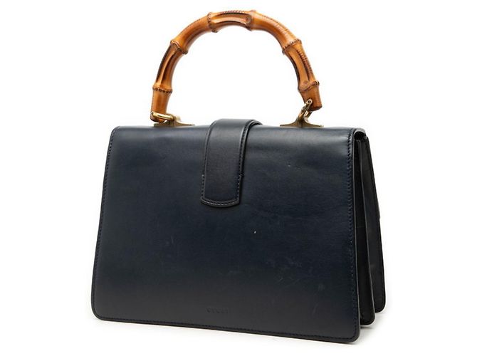 Borsa Gucci Bamboo Dionysus Rosso Verde Blu navy - vista 2
